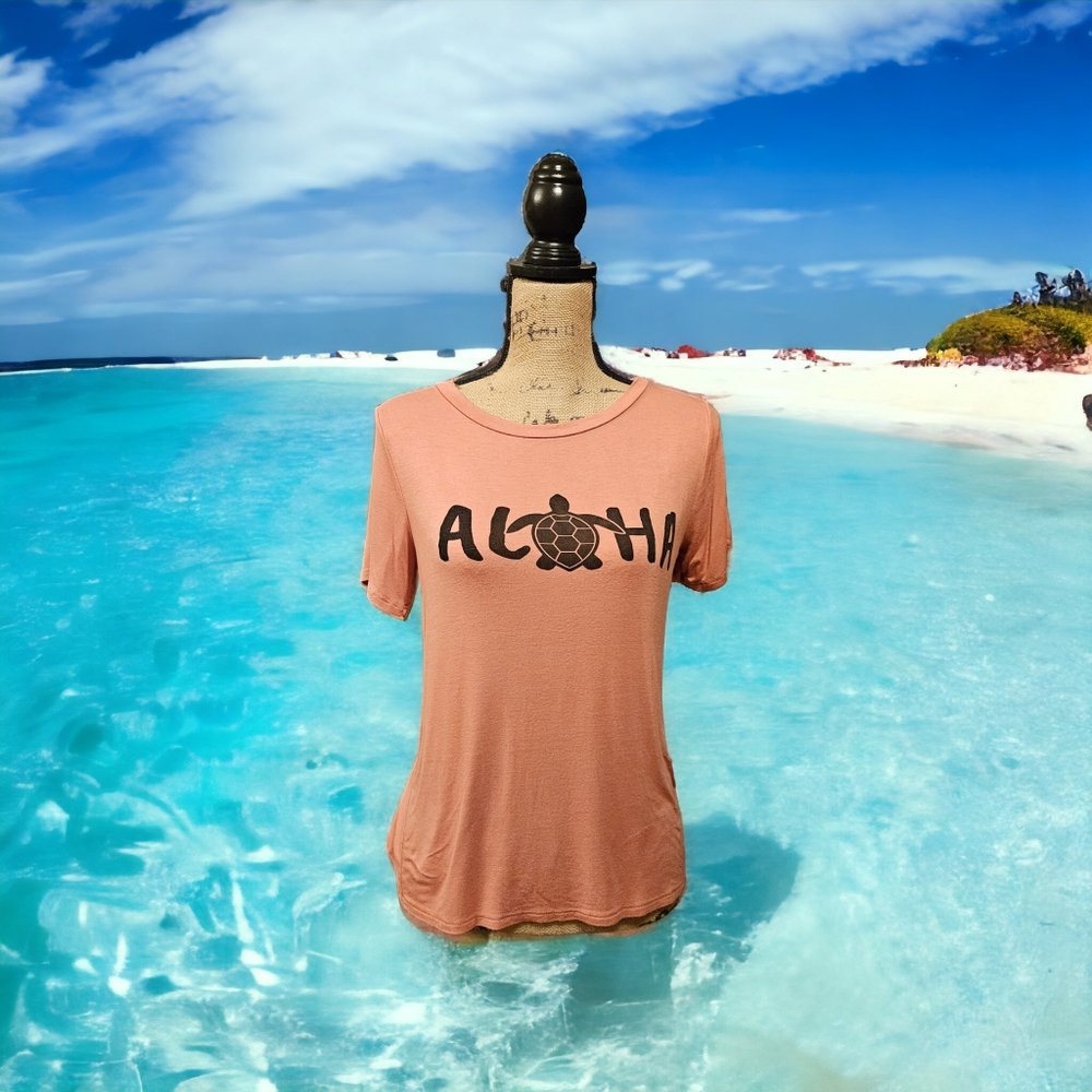JWlovesme Aloha T-shirt Size Large